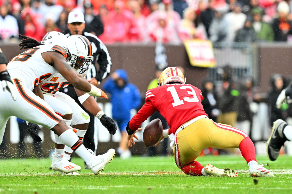 Jake Purdy Brock Purdy, Jake Moody had the elements against them Sunday